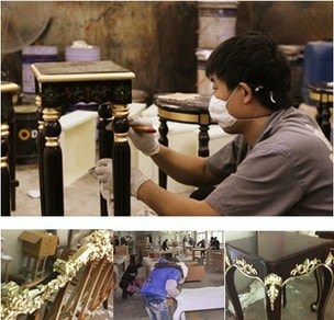 china high end custom furniture factory