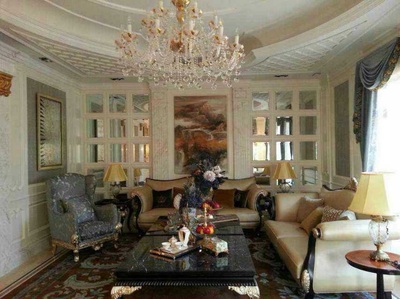 LUXURY CUSTOM VILLA FURNITURE   MADE BY CHINA FURNITURE FACTORY AND COMPANY -INTERI FURNITURE