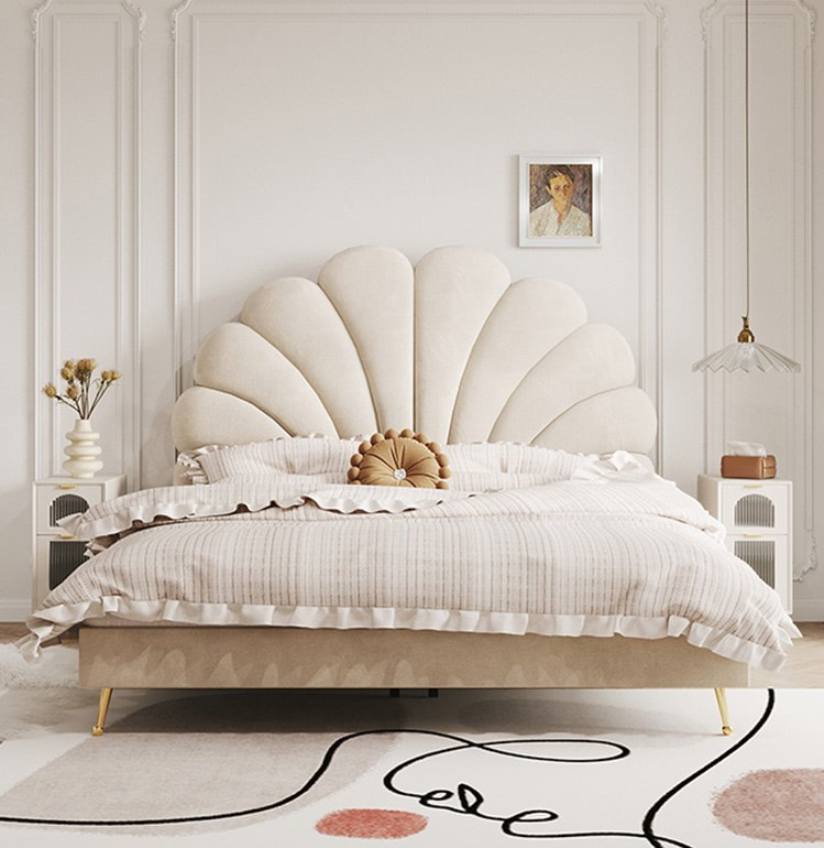 best quality modern home furniture contemporary design uphostered headboard leather bed manufacturer &exporter in China-interi furniture