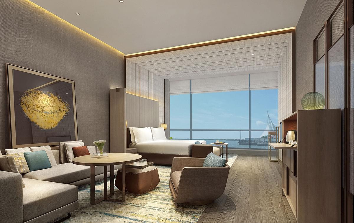 High quality custom hotel room furniture made by China hotel furniture manufacturer