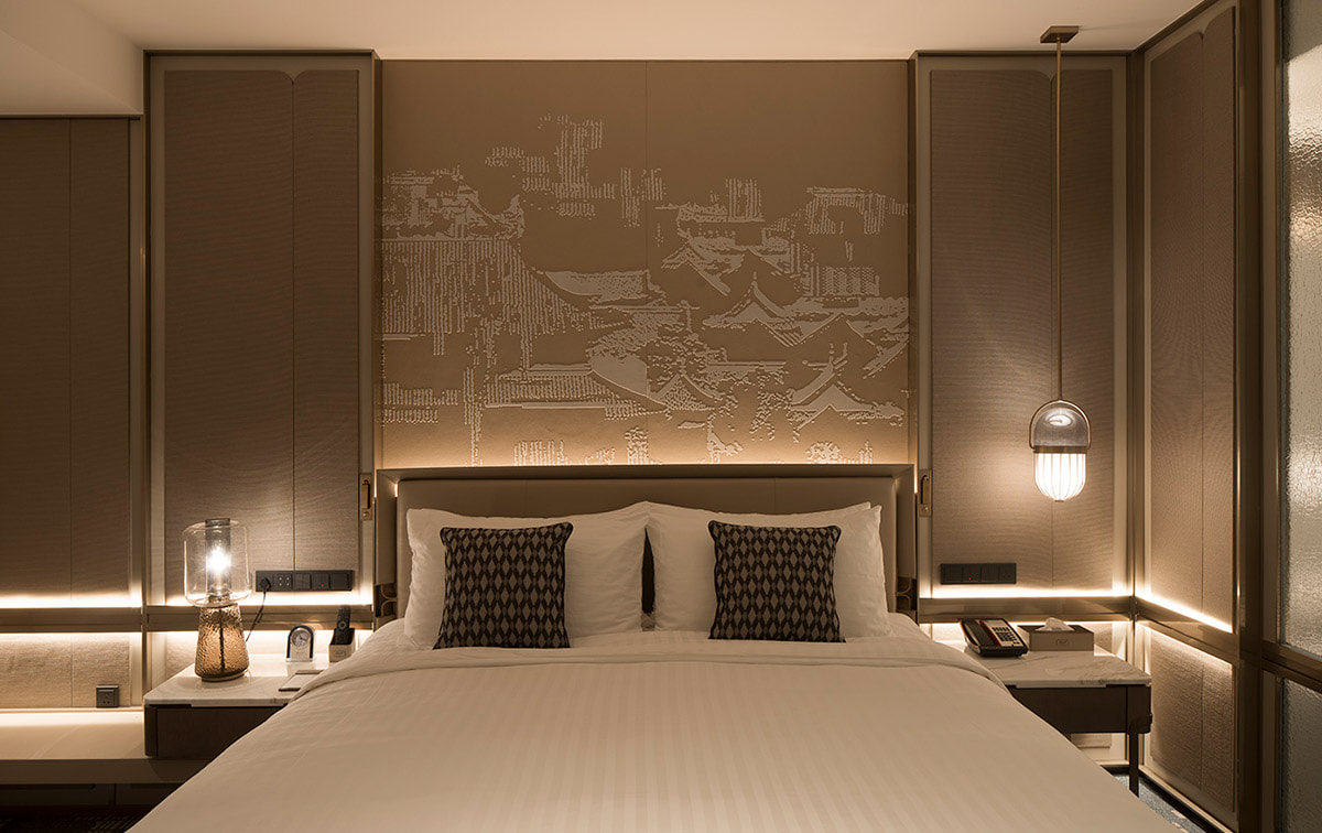 High quality custom hotel room furniture made by China hotel furniture manufacturer