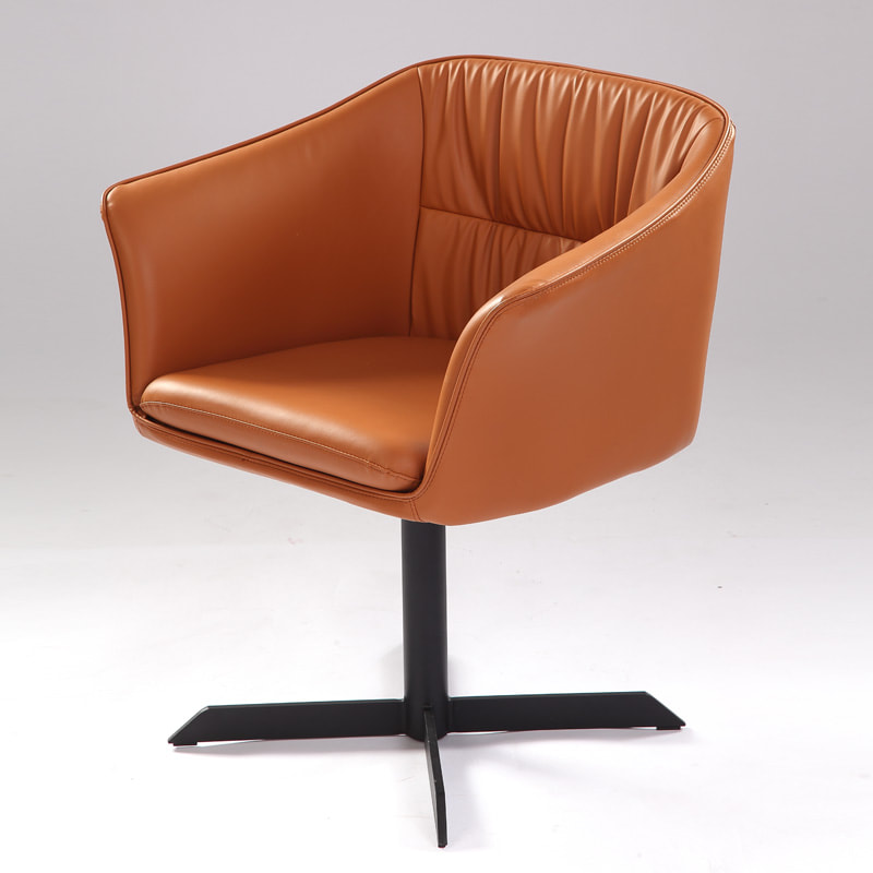 Chinese high quality luxury home furniture modern design contemporary dining room high back leather chair online-inter furniture